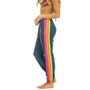 Aviator nation 5 stripe sweatpants